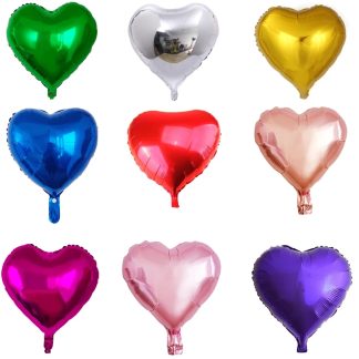 Globos Corazones Foil