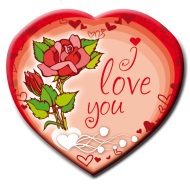 Globo Foil I Love You Corazón 2
