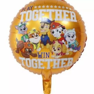 Globo Foil Patrulla Canina Together