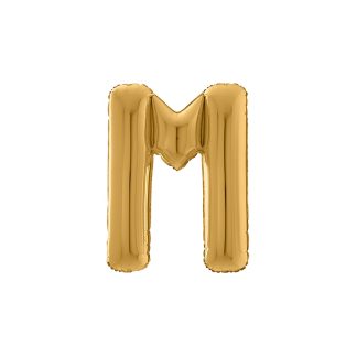 Tu letra "M" Globo de Aluminio Foil