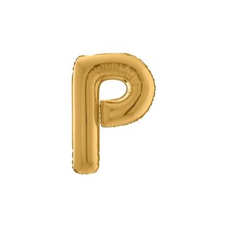 Tu letra "P" Globo de Aluminio Foil