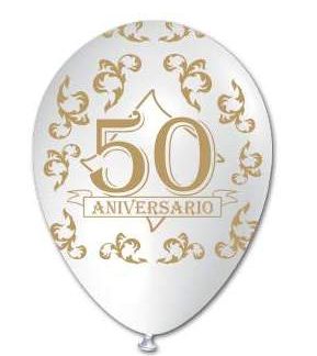 Globo Látex 50 Aniversario