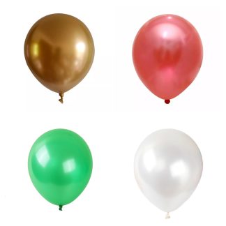 Globos Látex Metalizados