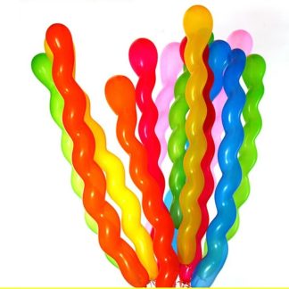 Globo Látex Espiral Mix